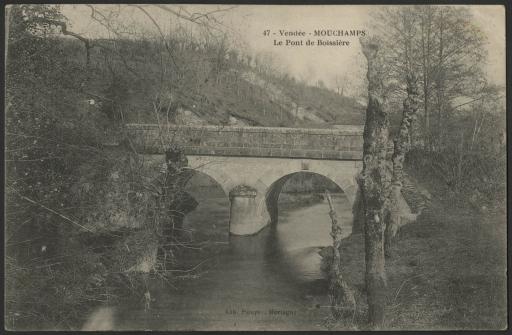 Le pont de Boissière sur le Petit Lay.